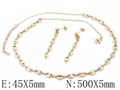 Stainless Steel Jewelry Wholesale - Stainless Steel Jewelry Sets - HY06S1040HMR