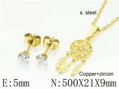 Stainless Steel Jewelry Wholesale - Stainless Steel Jewelry Sets - HY54S0587OLS