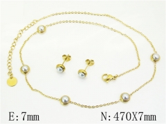 Stainless Steel Jewelry Wholesale - Stainless Steel Jewelry Sets - HY32S0136HJR