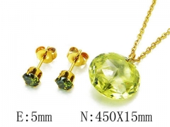 Stainless Steel Jewelry Wholesale - Stainless Steel Jewelry Sets - HY30S0343HID