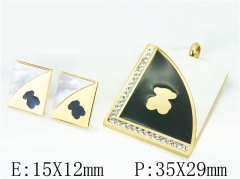 Stainless Steel Jewelry Wholesale - Stainless Steel Jewelry Sets - HY64S1290ITT