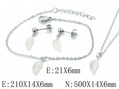 Stainless Steel Jewelry Wholesale - Stainless Steel Jewelry Sets - HY59B1667LA