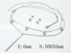 Stainless Steel Jewelry Wholesale - Stainless Steel Jewelry Sets - HY59S1724OA