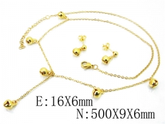 Stainless Steel Jewelry Wholesale - Stainless Steel Jewelry Sets - HY59S1633HGG