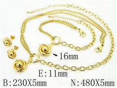 Stainless Steel Jewelry Wholesale - Stainless Steel Jewelry Sets - HY59S2274HOE