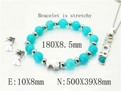 Stainless Steel Jewelry Wholesale - Stainless Steel Jewelry Sets - HY21S0407JHQ