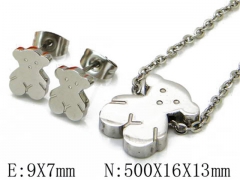 Stainless Steel Jewelry Wholesale - Stainless Steel Jewelry Sets - HY68S0044H40