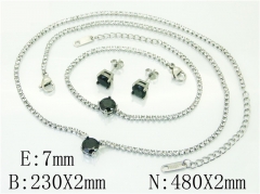 Stainless Steel Jewelry Wholesale - Stainless Steel Jewelry Sets - HY59S2472IXL