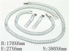 Stainless Steel Jewelry Wholesale - Stainless Steel Jewelry Sets - HY50S0163JIF