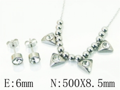 Stainless Steel Jewelry Wholesale - Stainless Steel Jewelry Sets - HY91S1535PW