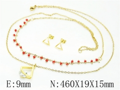 Stainless Steel Jewelry Wholesale - Stainless Steel Jewelry Sets - HY21S0335OV