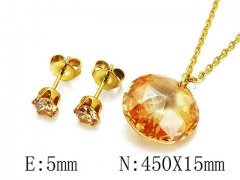 Stainless Steel Jewelry Wholesale - Stainless Steel Jewelry Sets - HY30S0346HIE