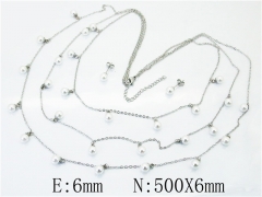 Stainless Steel Jewelry Wholesale - Stainless Steel Jewelry Sets - HY59S1746HPD