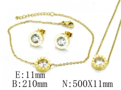 Stainless Steel Jewelry Wholesale - Stainless Steel Jewelry Sets - HY59S1357HHT