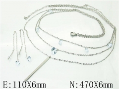 Stainless Steel Jewelry Wholesale - Stainless Steel Jewelry Sets - HY59S0179HHQ
