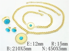 Stainless Steel Jewelry Wholesale - Stainless Steel Jewelry Sets - HY50S0106JWW