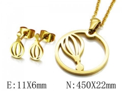 Stainless Steel Jewelry Wholesale - Stainless Steel Jewelry Sets - HY54S0189ME