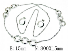 Stainless Steel Jewelry Wholesale - Stainless Steel Jewelry Sets - HY59S1296HJF