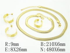 Stainless Steel Jewelry Wholesale - Stainless Steel Jewelry Sets - HY50S0235JSS