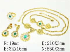 Stainless Steel Jewelry Wholesale - Stainless Steel Jewelry Sets - HY50S0222JBB