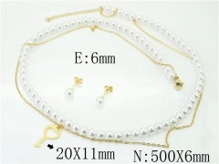 Stainless Steel Jewelry Wholesale - Stainless Steel Jewelry Sets - HY59S2019HL5