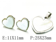 Stainless Steel Jewelry Wholesale - Stainless Steel Jewelry Sets - HY25S0561HHX