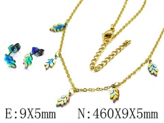 Stainless Steel Jewelry Wholesale - Stainless Steel Jewelry Sets - HY59S2910OLQ