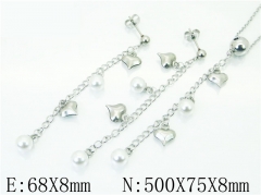 Stainless Steel Jewelry Wholesale - Stainless Steel Jewelry Sets - HY59S1933PT