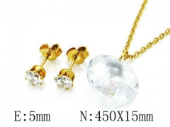 Stainless Steel Jewelry Wholesale - Stainless Steel Jewelry Sets - HY30S0345HIS