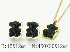 Stainless Steel Jewelry Wholesale - Stainless Steel Jewelry Sets - HY64S1422HID