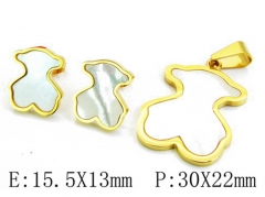 Stainless Steel Jewelry Wholesale - Stainless Steel Jewelry Sets - HY64S0275IZZ