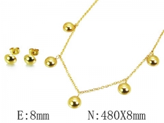 Stainless Steel Jewelry Wholesale - Stainless Steel Jewelry Sets - HY59S2957OL