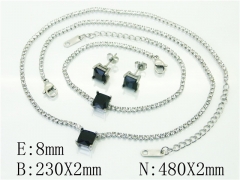 Stainless Steel Jewelry Wholesale - Stainless Steel Jewelry Sets - HY59S2464ISL