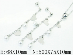 Stainless Steel Jewelry Wholesale - Stainless Steel Jewelry Sets - HY59S1931PU
