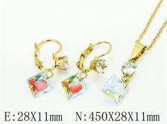 Stainless Steel Jewelry Wholesale - Stainless Steel Jewelry Sets - HY67S0026MR