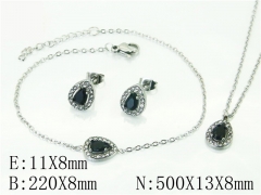 Stainless Steel Jewelry Wholesale - Stainless Steel Jewelry Sets - HY59S2355HKS