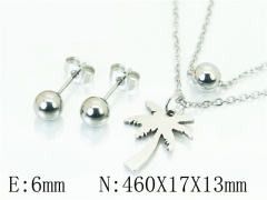Stainless Steel Jewelry Wholesale - Stainless Steel Jewelry Sets - HY91S1284MW