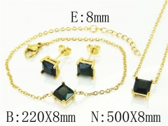 Stainless Steel Jewelry Wholesale - Stainless Steel Jewelry Sets - HY59S0135HIR