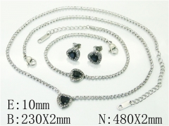 Stainless Steel Jewelry Wholesale - Stainless Steel Jewelry Sets - HY59S2424IEL