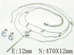 Stainless Steel Jewelry Wholesale - Stainless Steel Jewelry Sets - HY59S0165HHS