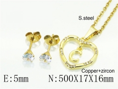 Stainless Steel Jewelry Wholesale - Stainless Steel Jewelry Sets - HY54S0614NL