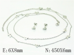Stainless Steel Jewelry Wholesale - Stainless Steel Jewelry Sets - HY21S0424ICC