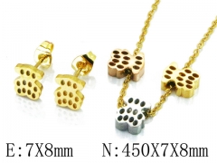 Stainless Steel Jewelry Wholesale - Stainless Steel Jewelry Sets - HY64S1126HEE