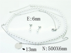 Stainless Steel Jewelry Wholesale - Stainless Steel Jewelry Sets - HY59S2070HKW