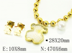 Stainless Steel Jewelry Wholesale - Stainless Steel Jewelry Sets - HY21S0369IKR