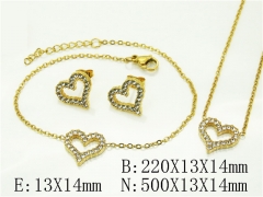 Stainless Steel Jewelry Wholesale - Stainless Steel Jewelry Sets - HY59S2553HJS