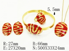Stainless Steel Jewelry Wholesale - Stainless Steel Jewelry Sets - HY50S0645JFF