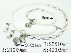 Stainless Steel Jewelry Wholesale - Stainless Steel Jewelry Sets - HY21S0368JJQ
