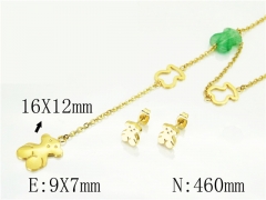 Stainless Steel Jewelry Wholesale - Stainless Steel Jewelry Sets - HY64S1366HMT