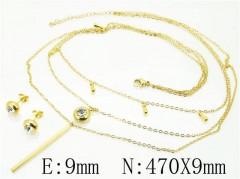 Stainless Steel Jewelry Wholesale - Stainless Steel Jewelry Sets - HY59S0202HJS